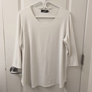 Sympli White top Sz 16 FINAL PRICE